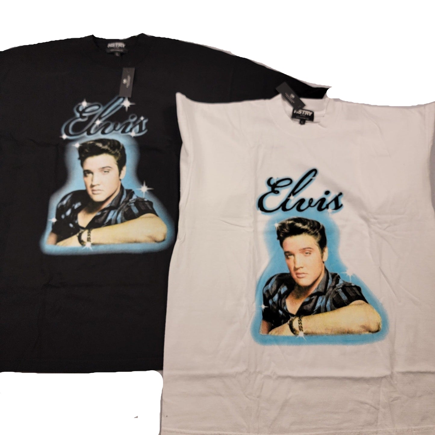 Hstry by NAS Elvis Presley Tshirt 2pk Sz L