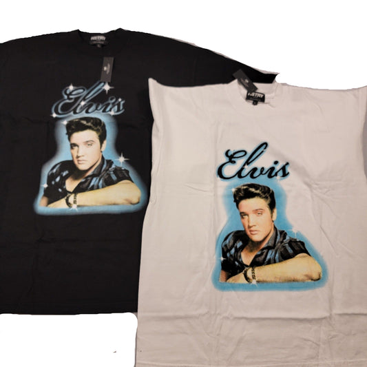 Hstry by NAS Elvis Presley Tshirt 2pk Sz L