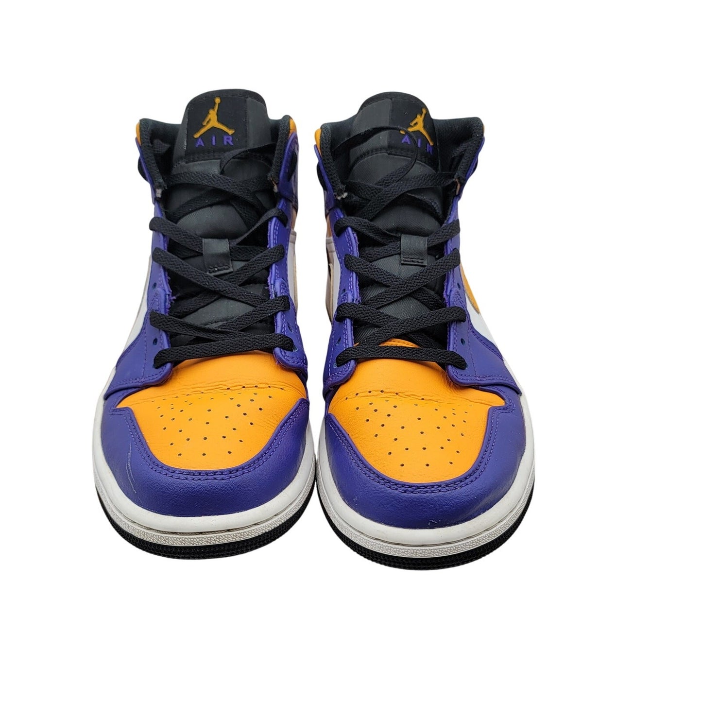 Nike Air Jordan 1 Mid 'Lakers' Mens Sz 10 DQ8426 517