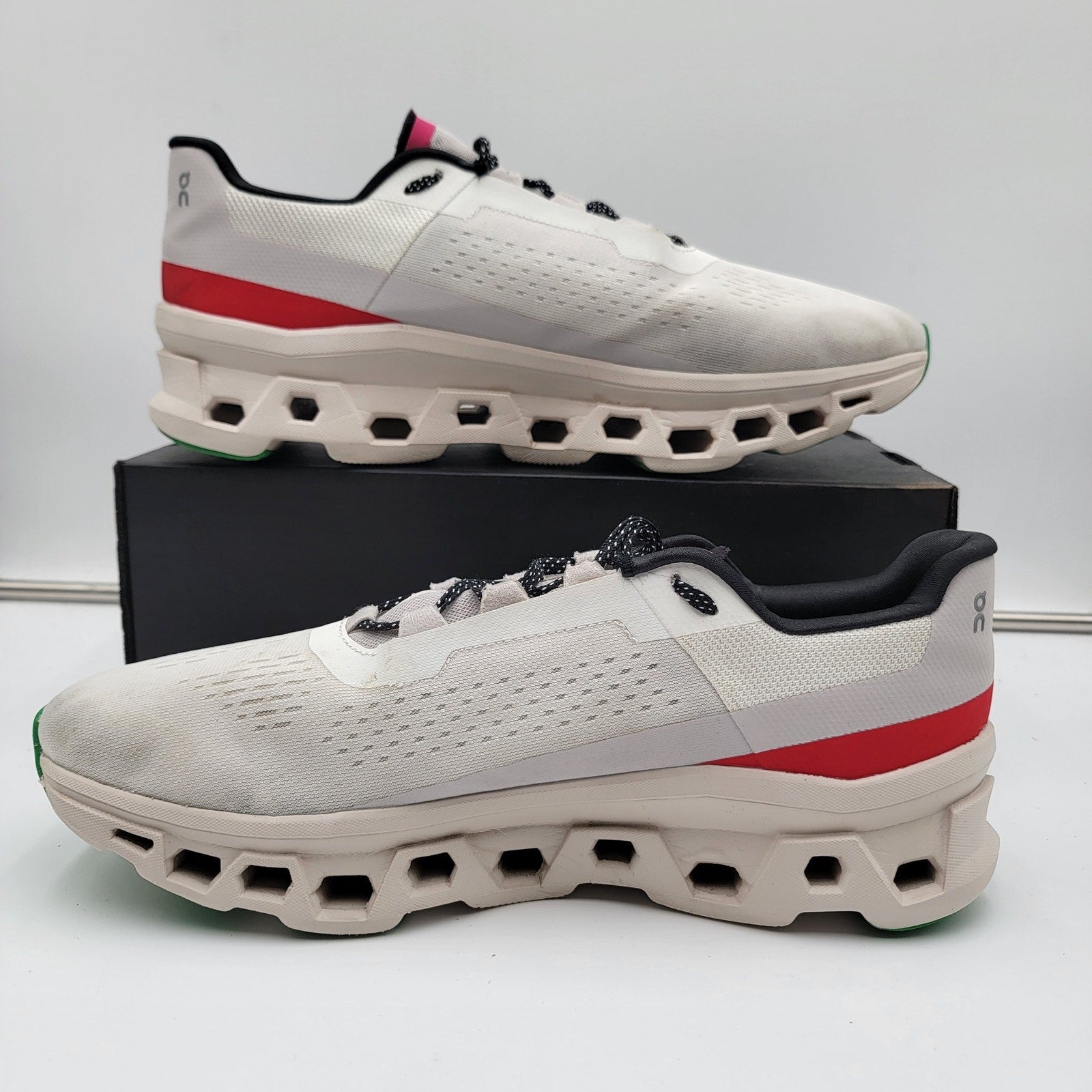 ON Running Cloudmonster Ivory Pearl Running Men Shoes 61.97655