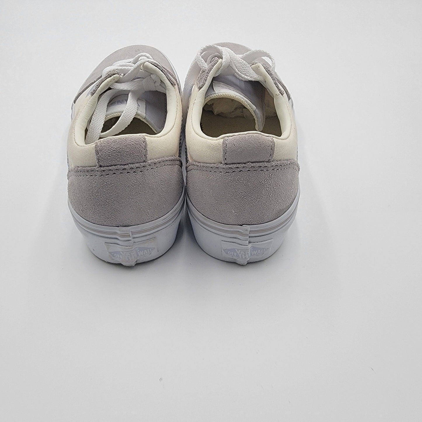 Vans Ward Platform Girls Sz 4 Multi Color Suede
