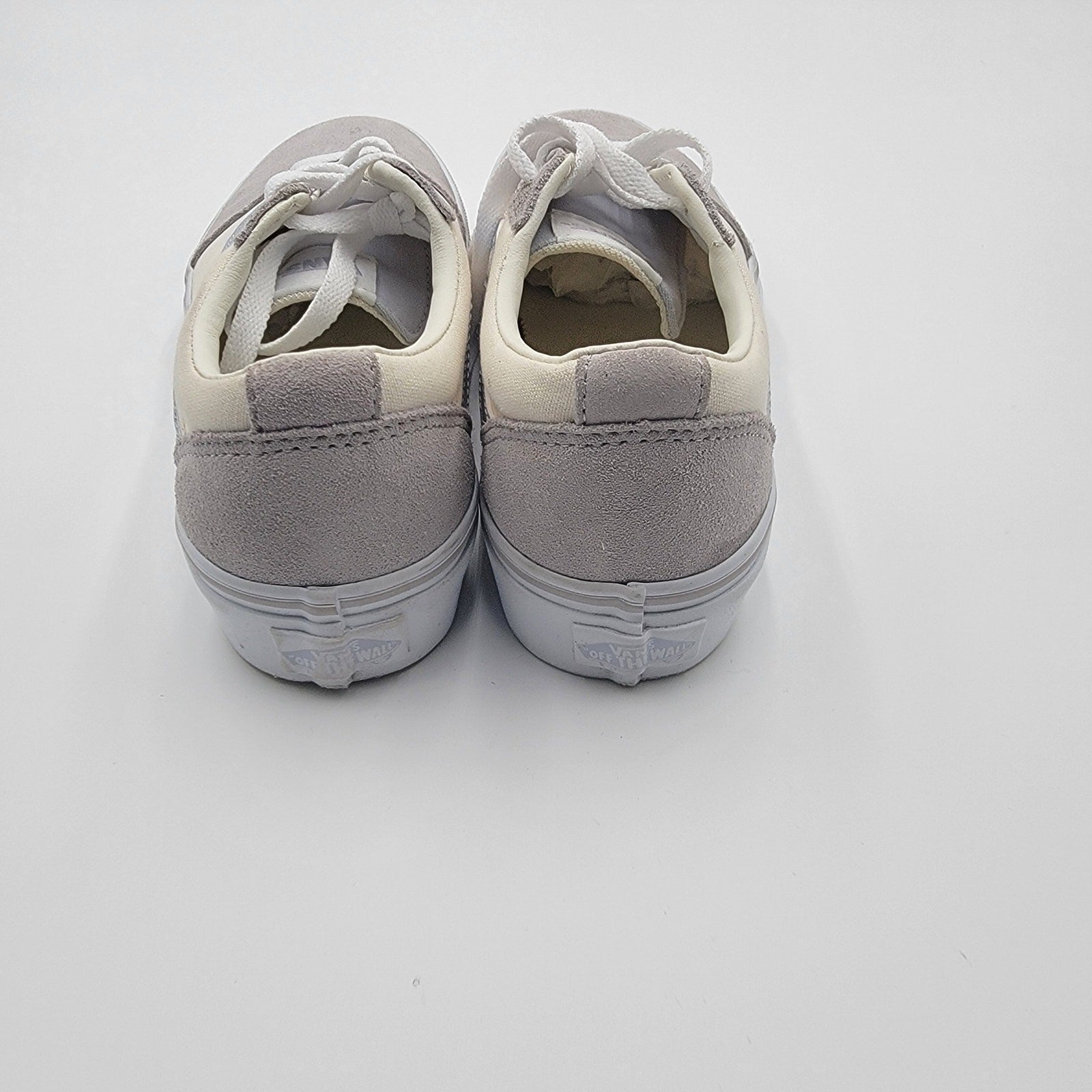 Vans Ward Platform Girls Sz 4 Multi Color Suede