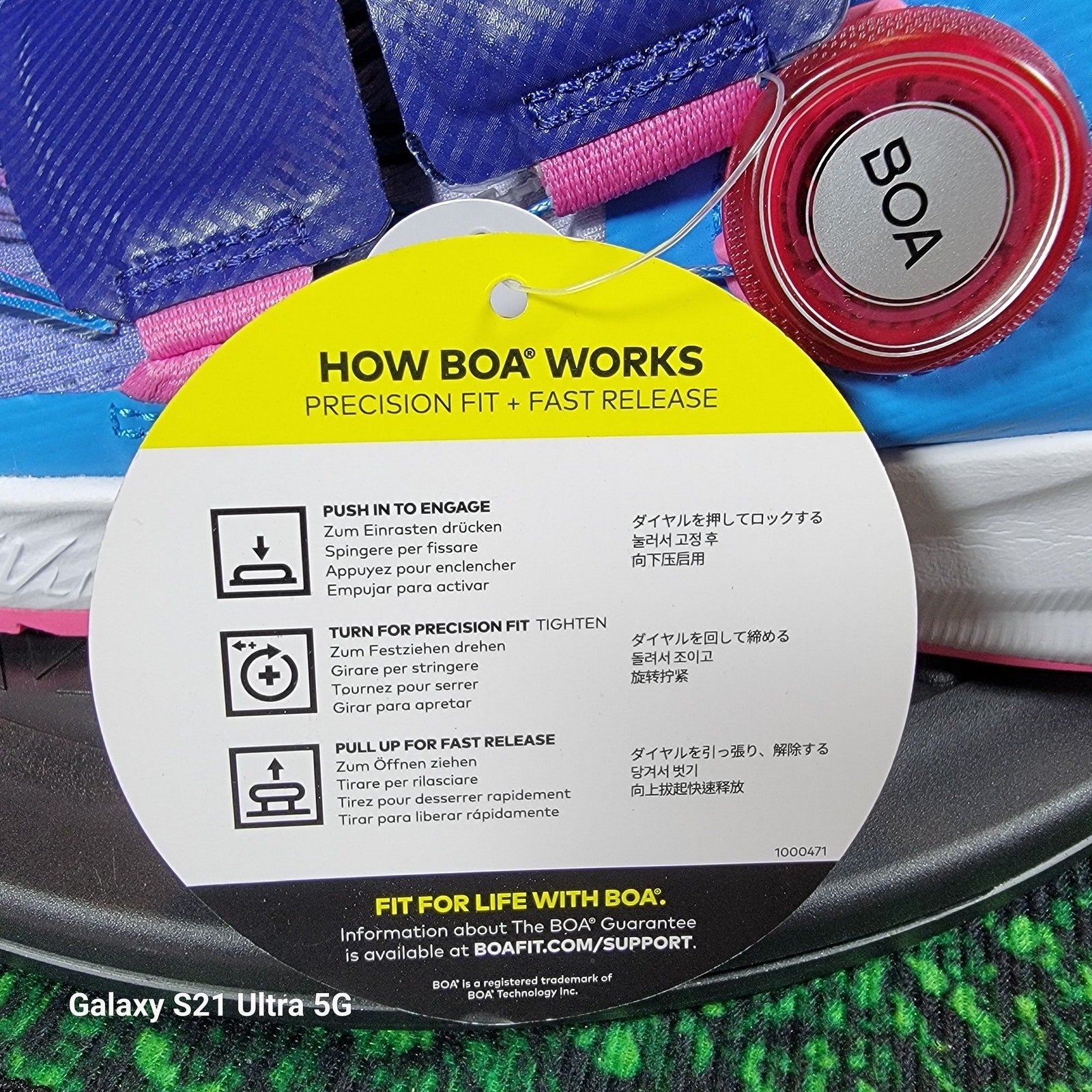 New Balance FuelCore Reveal v3 BOA Big Kid Wide 'Vibrant Violet Aura' Sz 7