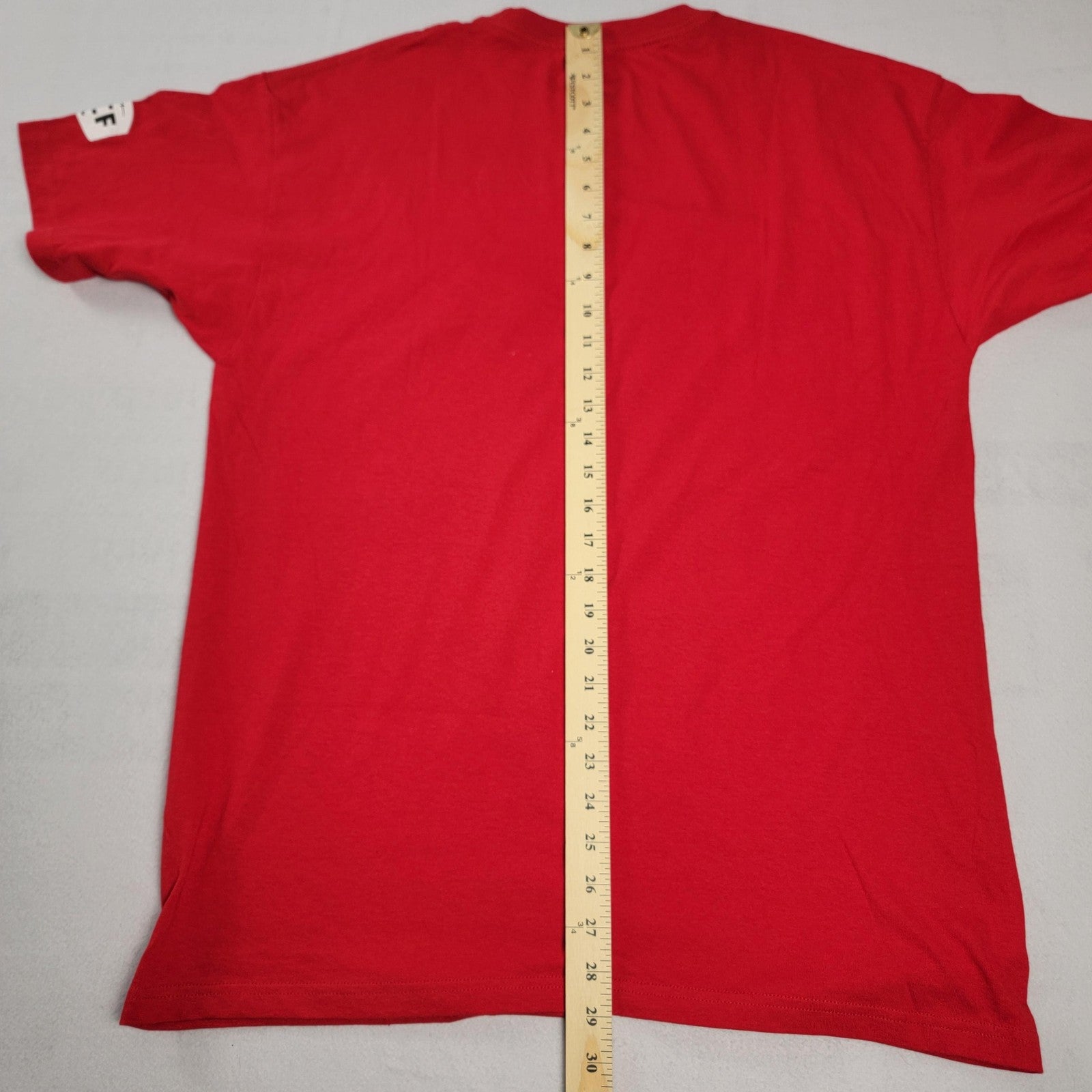 Montreal Alouettes Shirt Mens Medium Red CFL Football Graphic Tee Cotton