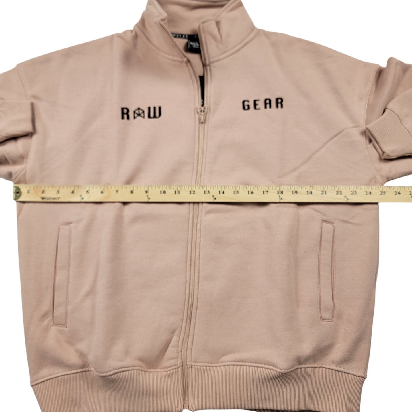 Rawgear RG550 Mens Medium Salmon Full Zip Track Jacket New With Tags