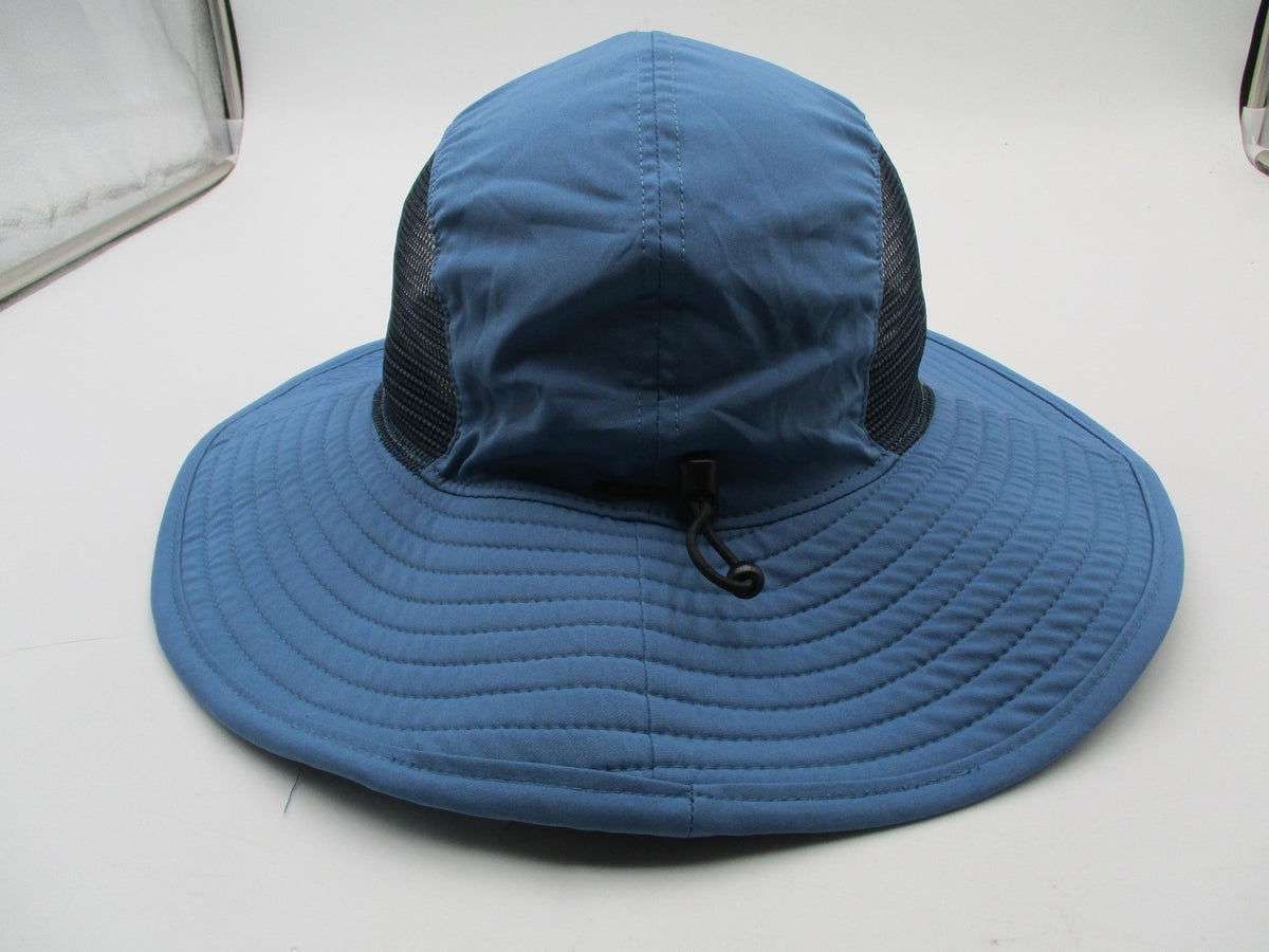 Salt Life Hat Bucket Mens One Size Blue Mesh Wide Brim Boonie Live Salty Patch4