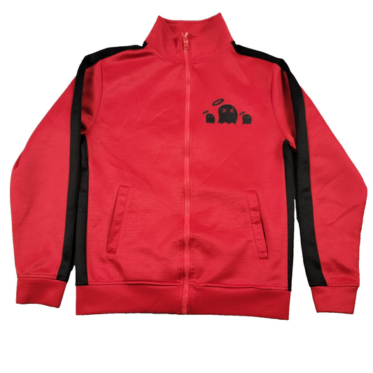 Rebel Minds Track Jacket Small Ghost Graphic Full Zip Streetwear Mens Womens 9430