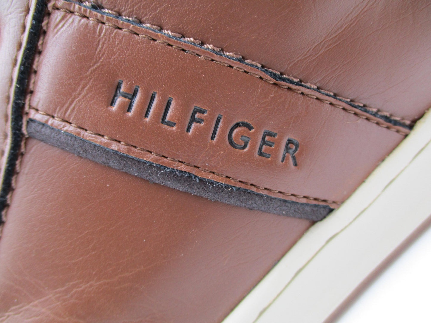 Tommy Hilfiger Shoes Mens Size 11 Brown Casual Low Top Sneakers TMSPARKS-SS2