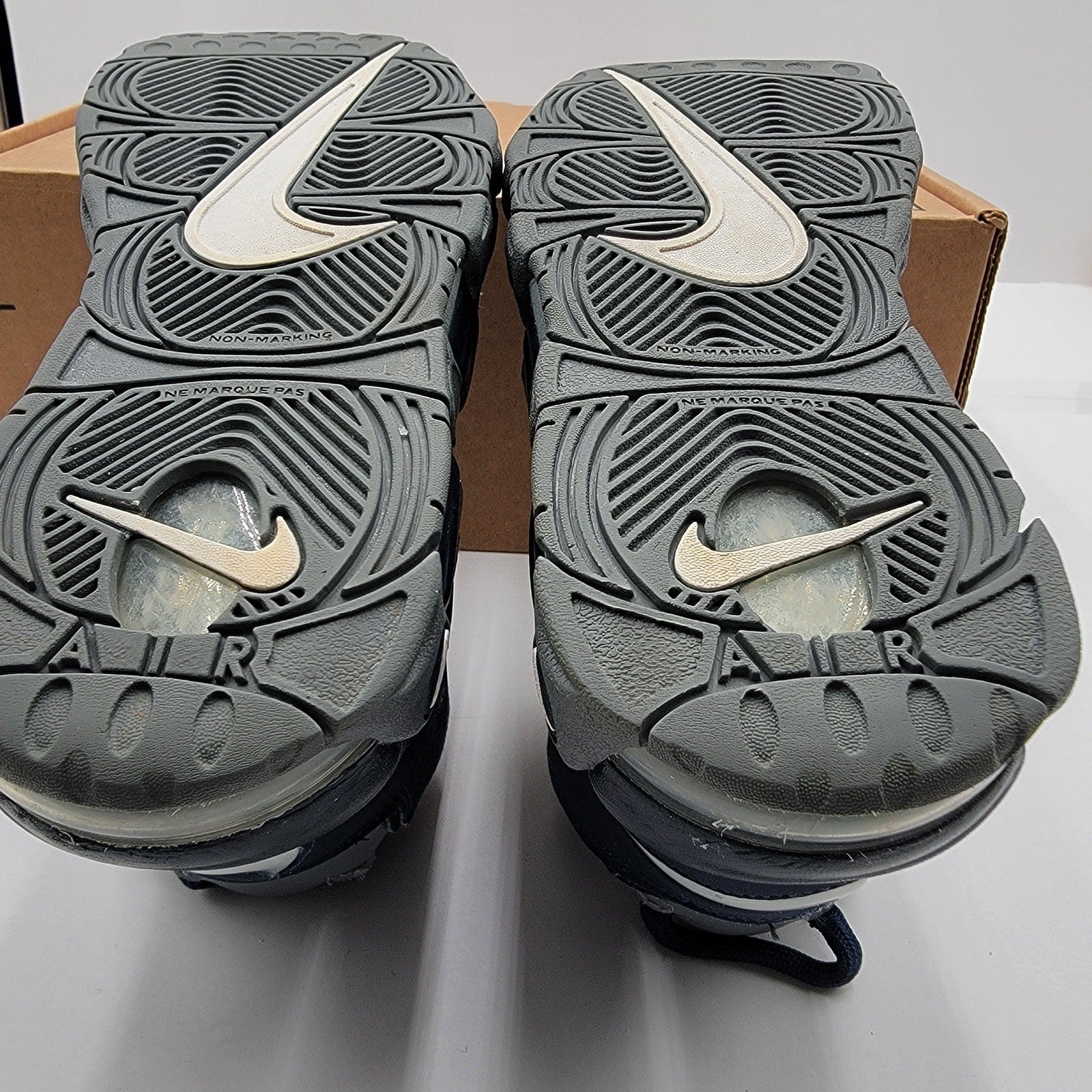 Nike Air More Uptempo GS 'Georgetown Hoyas' Sz 4Y/5.5W 415082 009