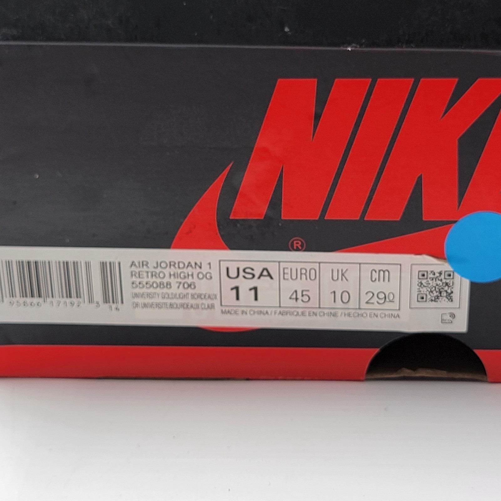 Air Jordan 1 Retro High OG Brotherhood 555088-706 Men's 11 OG All Preowned8