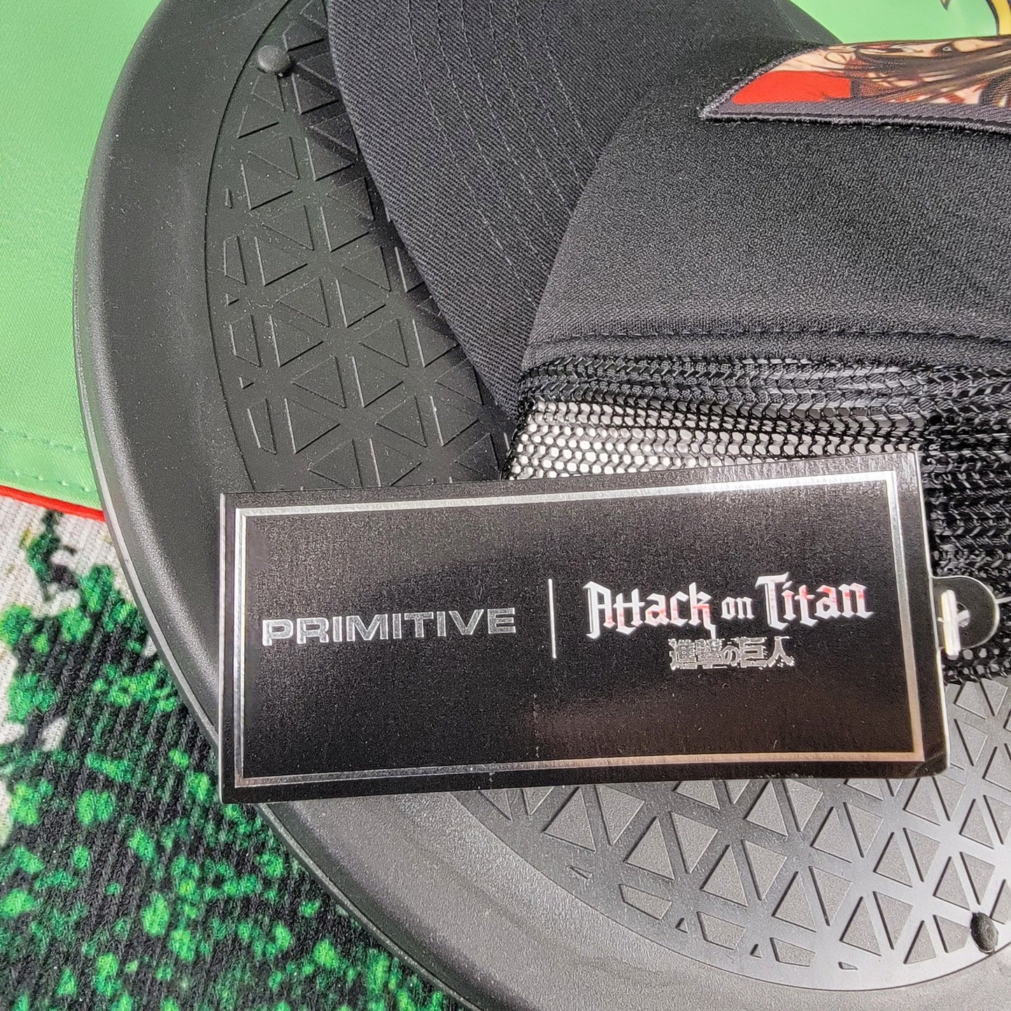 Primitive Attack on Titan OSFA Snapback Cap Licensed Authentic5