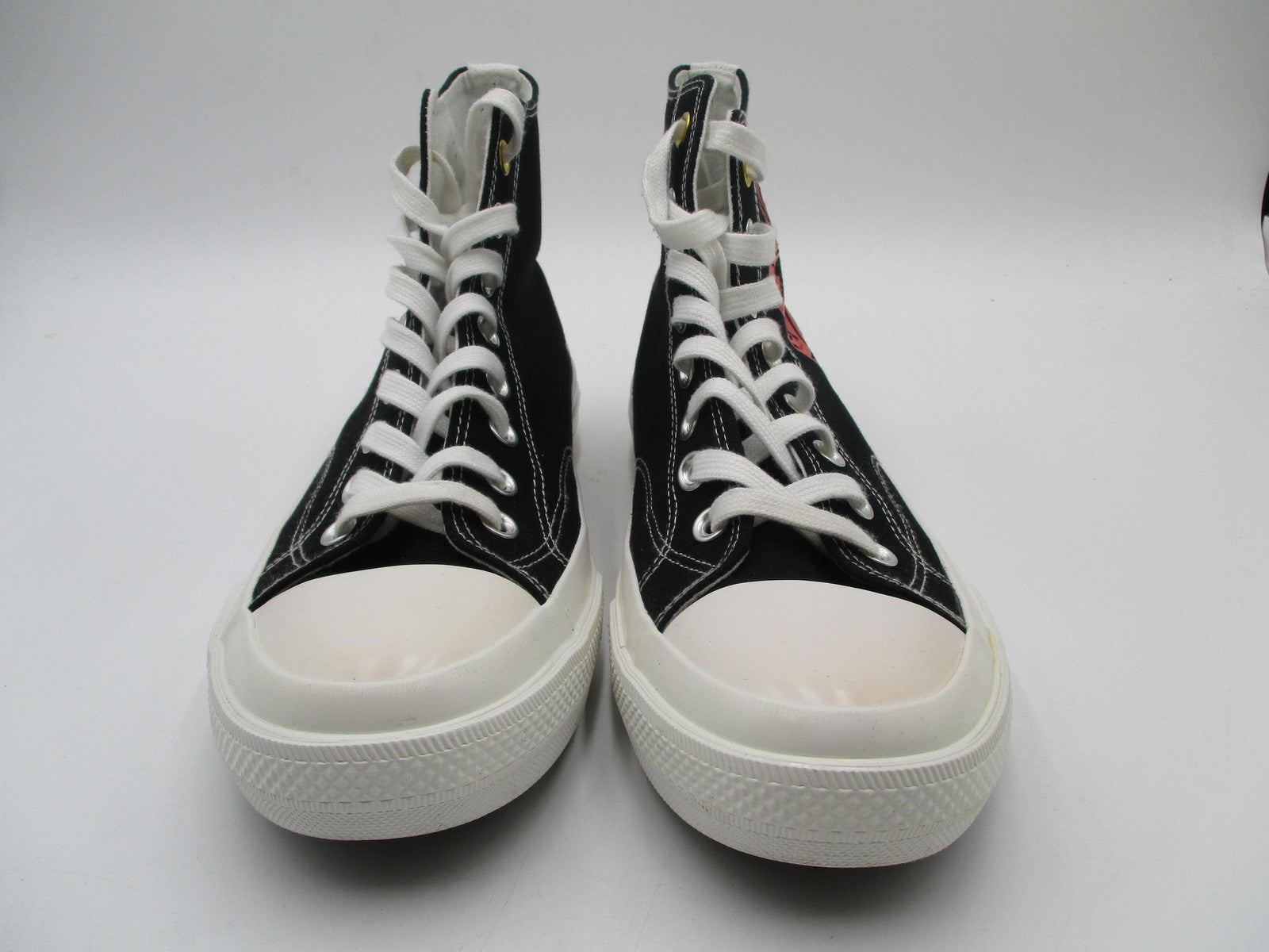 Darc Sport High Top W1DIOS Shoes Mens Size 10 Black Red Wolves Club Sneakers9
