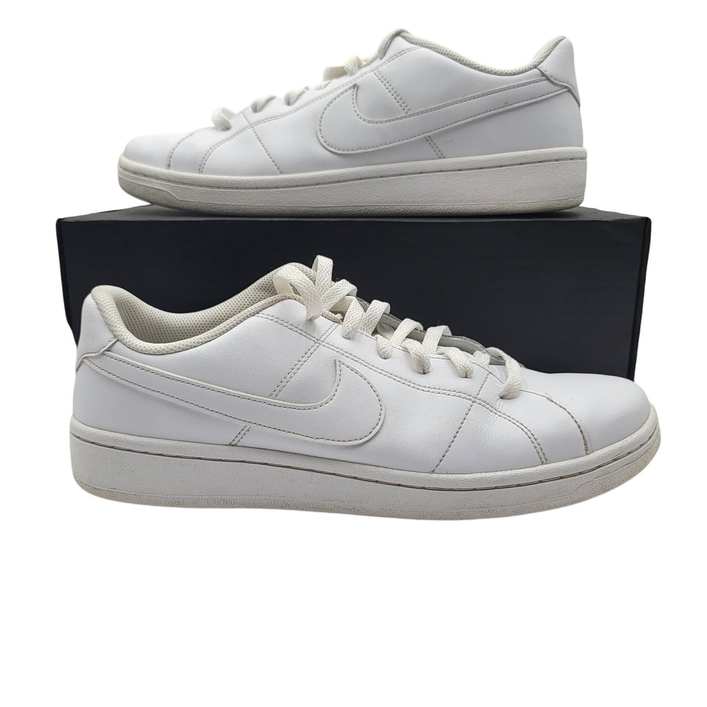 Nike Court Royale 2 Low 'Triple White' Mens Sz 11 CQ9246 101