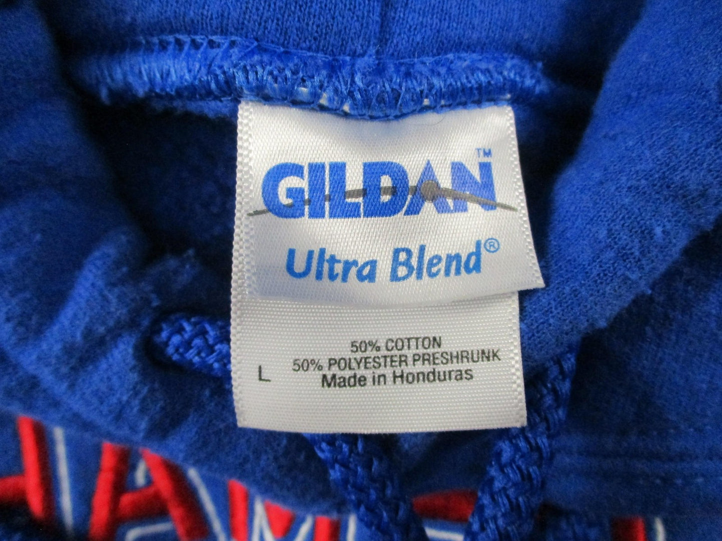 New York Giants Sweatshirt Mens Large Blue NFL Football Super Bowl XLVI Hoodie3