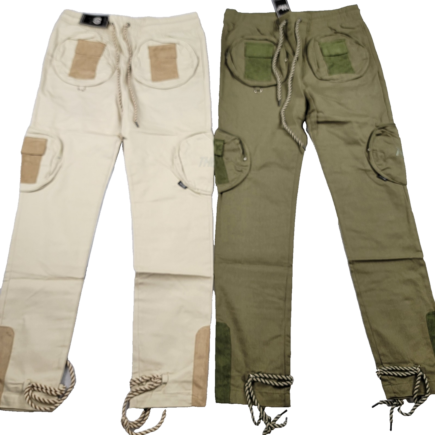 The Hideout Clothing Soul Pants 2Pack Beige & Olive M NWT Limited 350 Made 8150