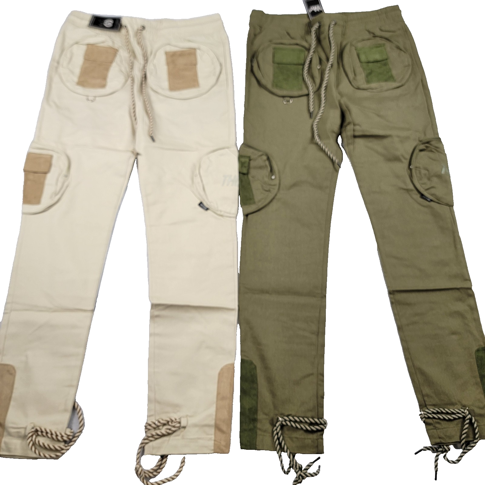 The Hideout Clothing Soul Pants 2Pack Beige & Olive M NWT Limited 350 Made 8150