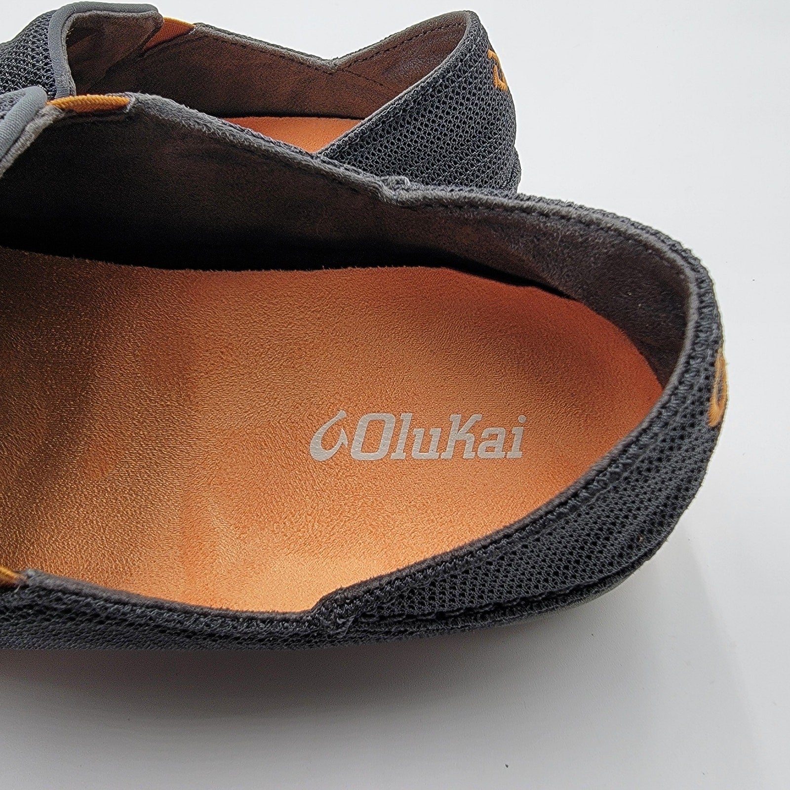 Olukai Men's Nohea Mesh SlipOn Shoes Men’s Grey Sneakers Size 84