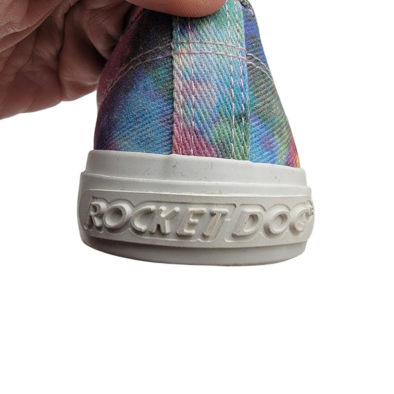 Rocket Dog Wmns Jazzin Cotton Lace Up Sneakers Sz 8.5