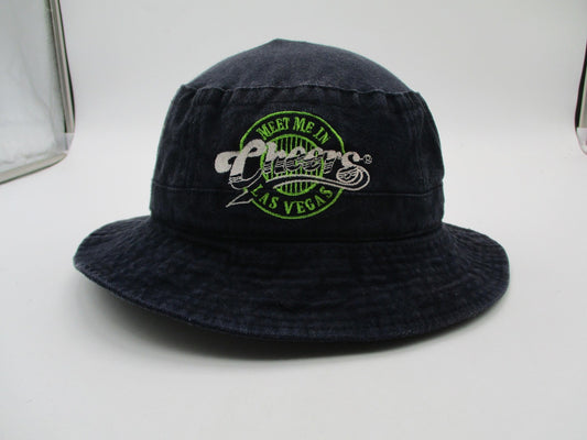Vintage Sportcap Cheers Las Vegas Hat Cap Bucket Mens One Size Blue Denim0