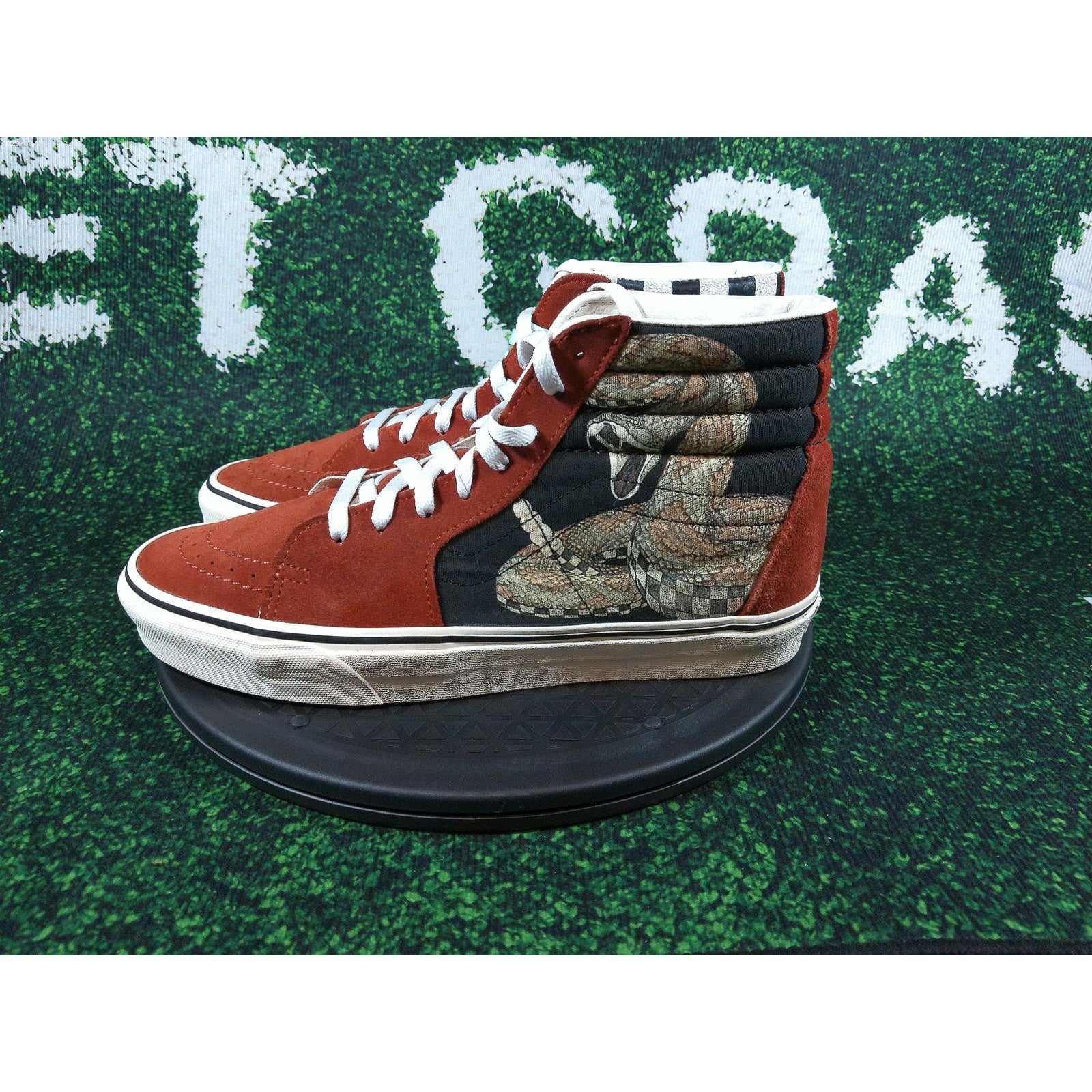 Vans Sk8Hi 'Desert Snake' Sz 9.5 VN0A7Q5NB6K