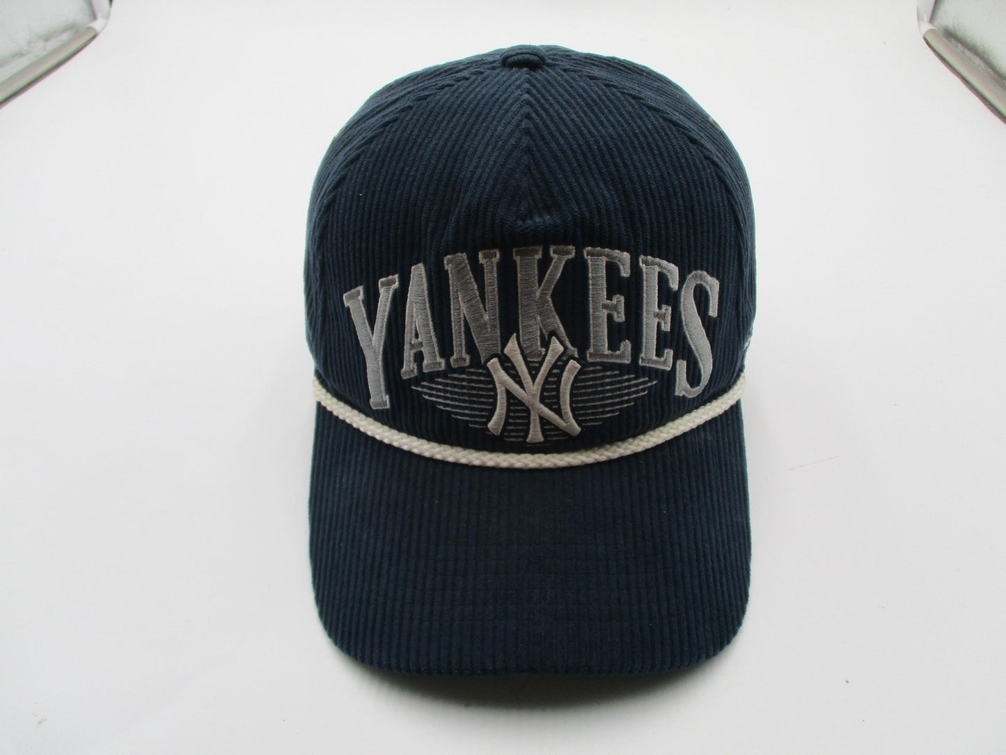 New York Yankees Hat Cap Snap Back One Size Blue MLB Baseball Mens 47 Brand2