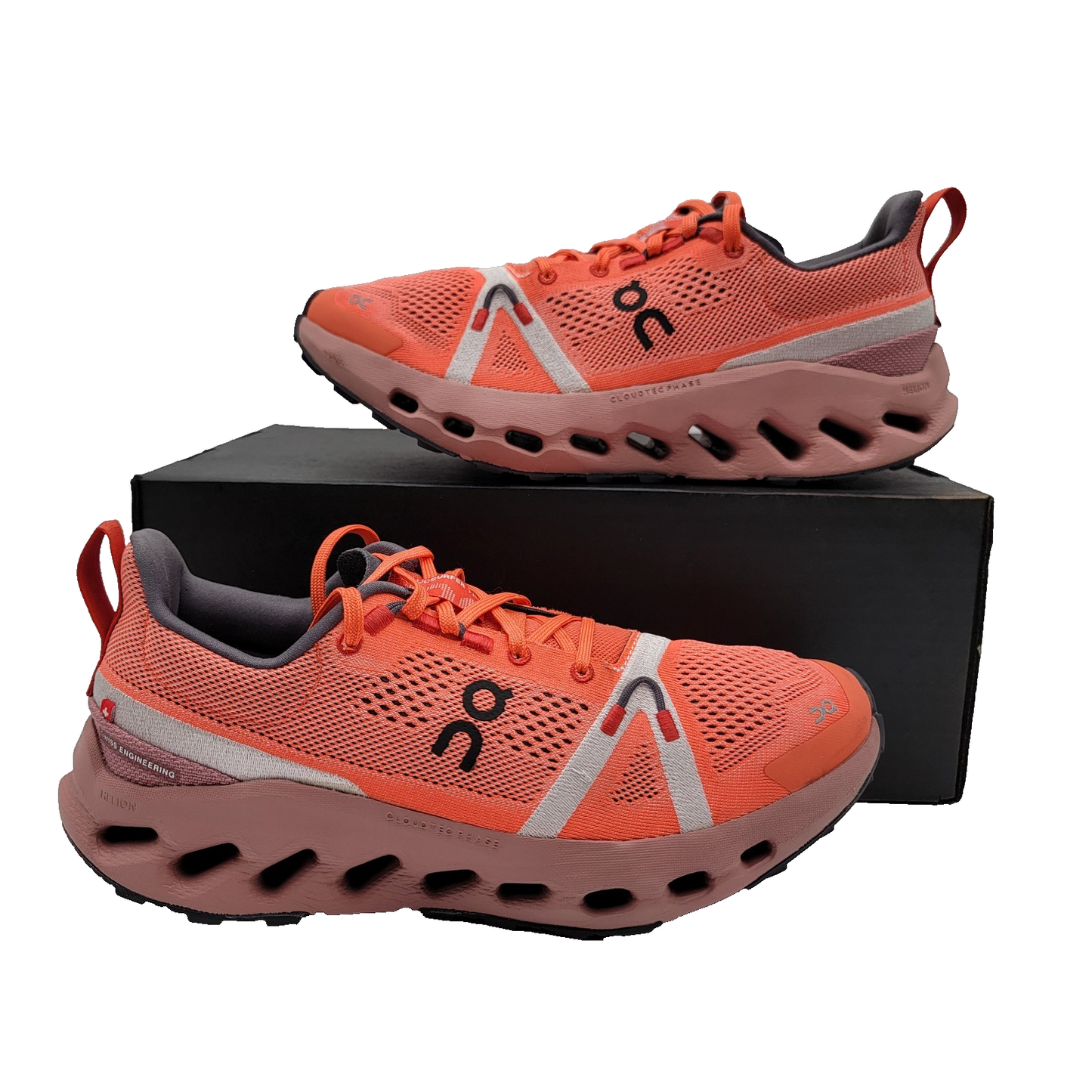 On Cloudsurfer Trail Running Shoes Flame Dust Rose Women’s US9/UK7