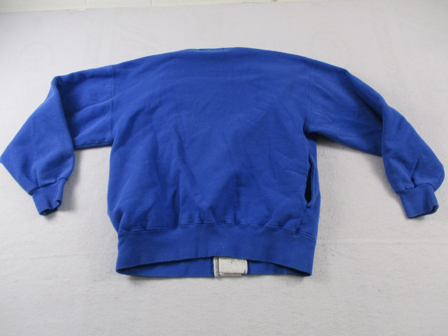 Vintage Russell Athletic Sweatshirt Mens Large Blue Button Cardigan USA Fleece1