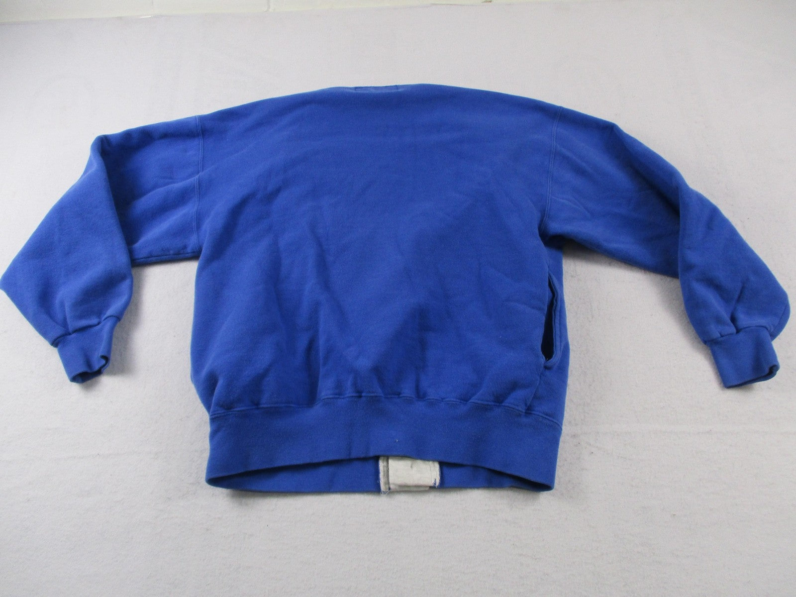 Vintage Russell Athletic Sweatshirt Mens Large Blue Button Cardigan USA Fleece1