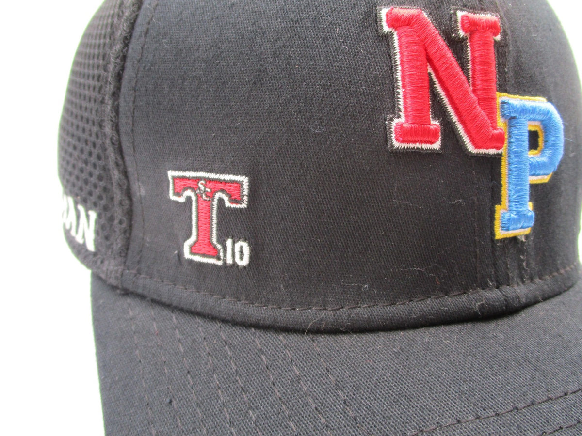 New Era Hat Cap Fitted Mens Large Black NP Pacman 39THIRTY Mesh Nick Pasquale1