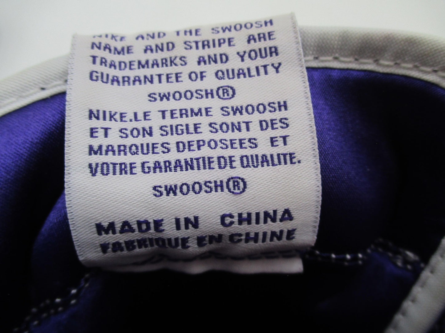 Nike Air Jordan 1 High OG Shoes Womens Size 7.5 White Court Purple CD0461-15117