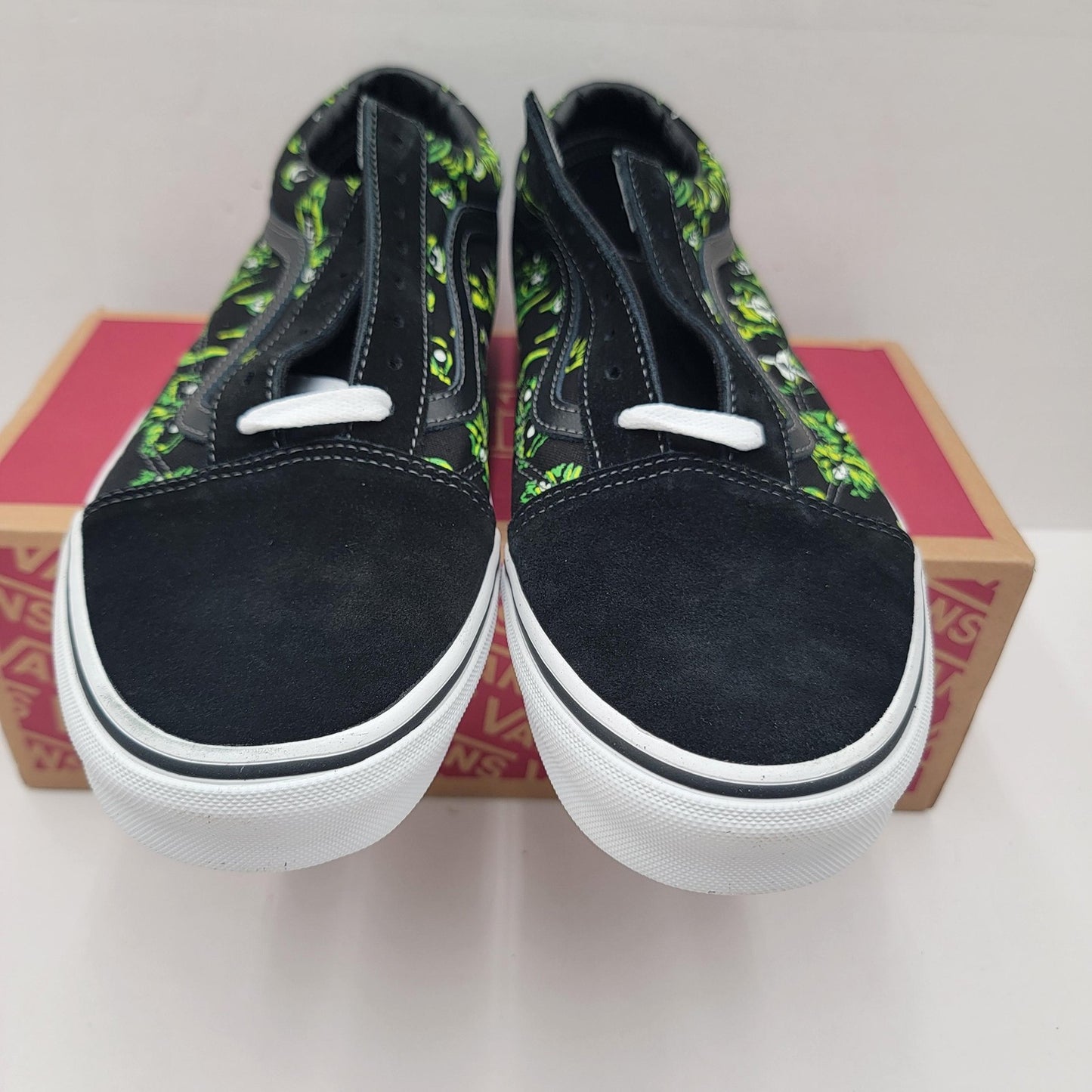 Vans Old Skool Shoes Mens Size 11 Eyes In The Dark Glow In The Dark VN0A4BW2BML2