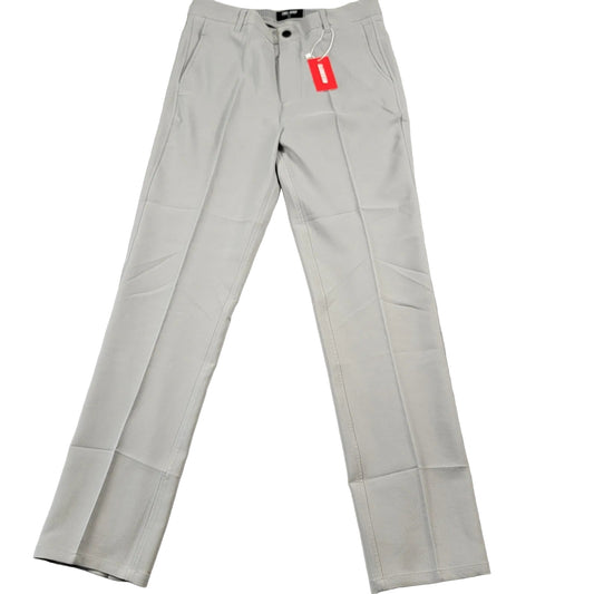 Full Send Nelk Boys Cement Color Golf Pants Size Medium New0