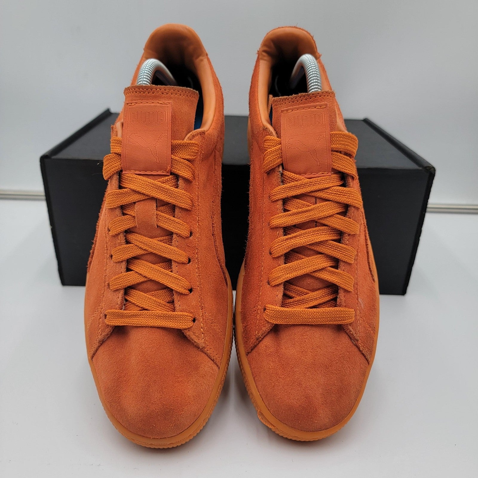 Puma Suede Classic Shoes Mens Size 9.5 Low Top Gum Sole 357251 11 Sneakers3