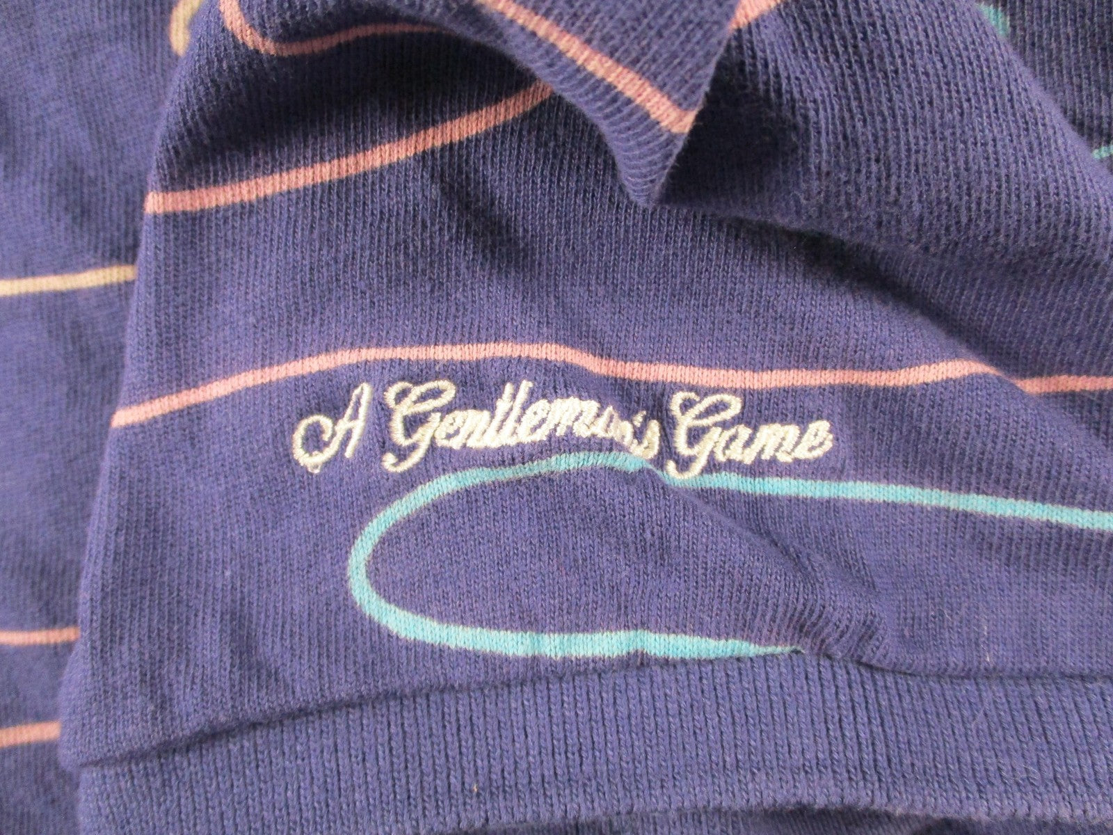 Original Fables Sweatsuit Set Mens XL Blue Golf Cart Flag Graphic Polo Shorts19