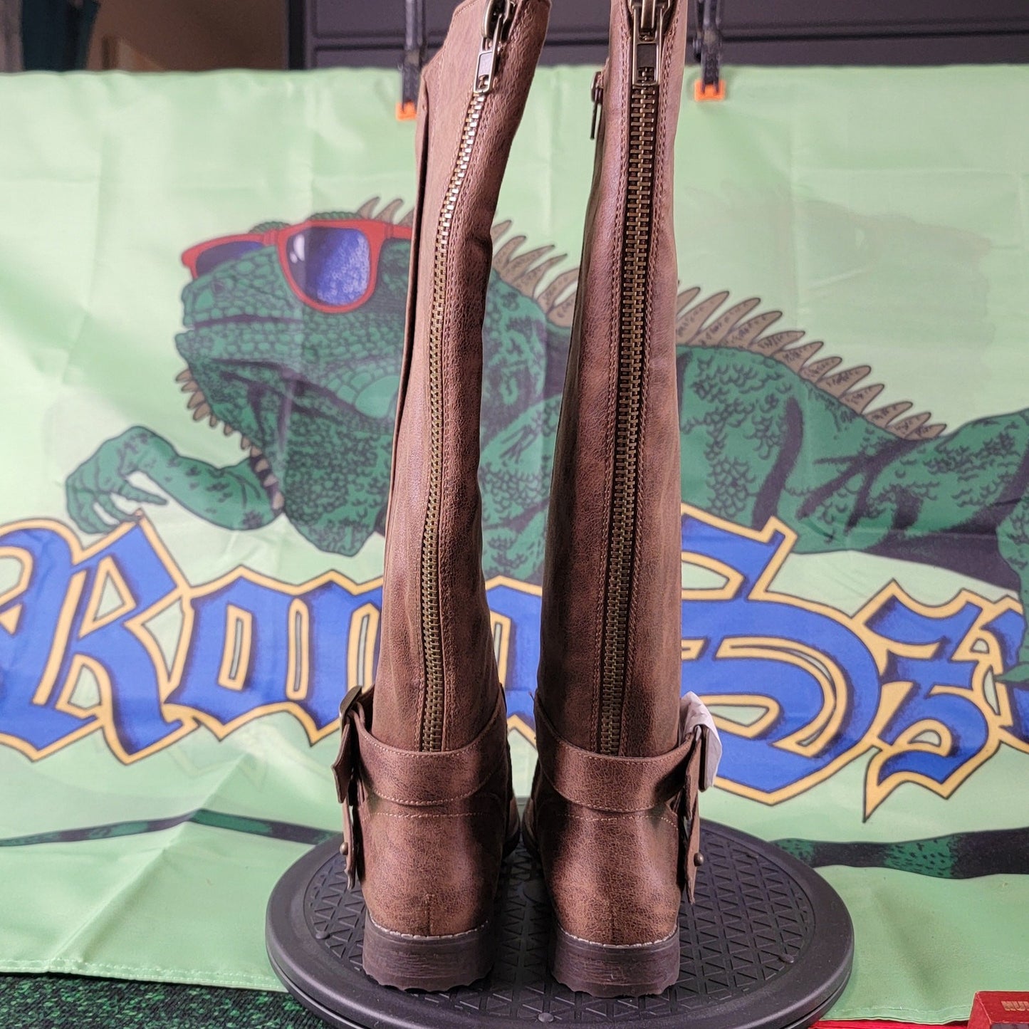 Bullboxer B52 Kayley Brown Tallshaft Boots Sz 6 NWOB2