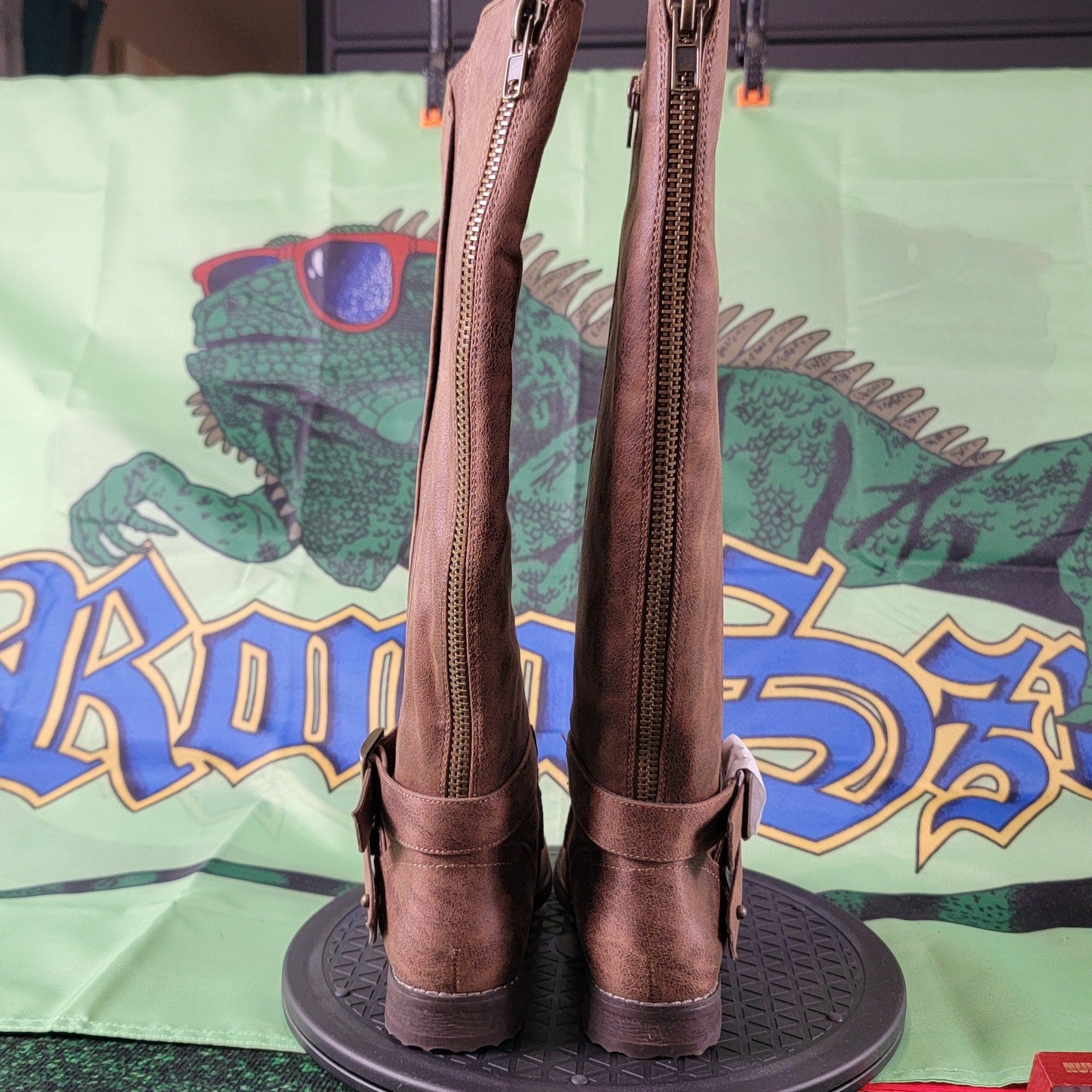 Bullboxer B52 Kayley Brown Tallshaft Boots Sz 6 NWOB2