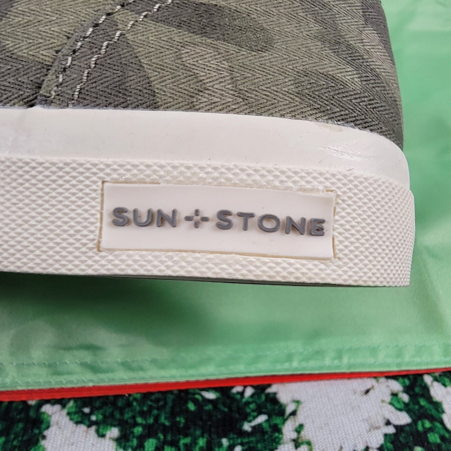 Sun & Stone Kiva Green Camo Sz 11.5M New in Box2