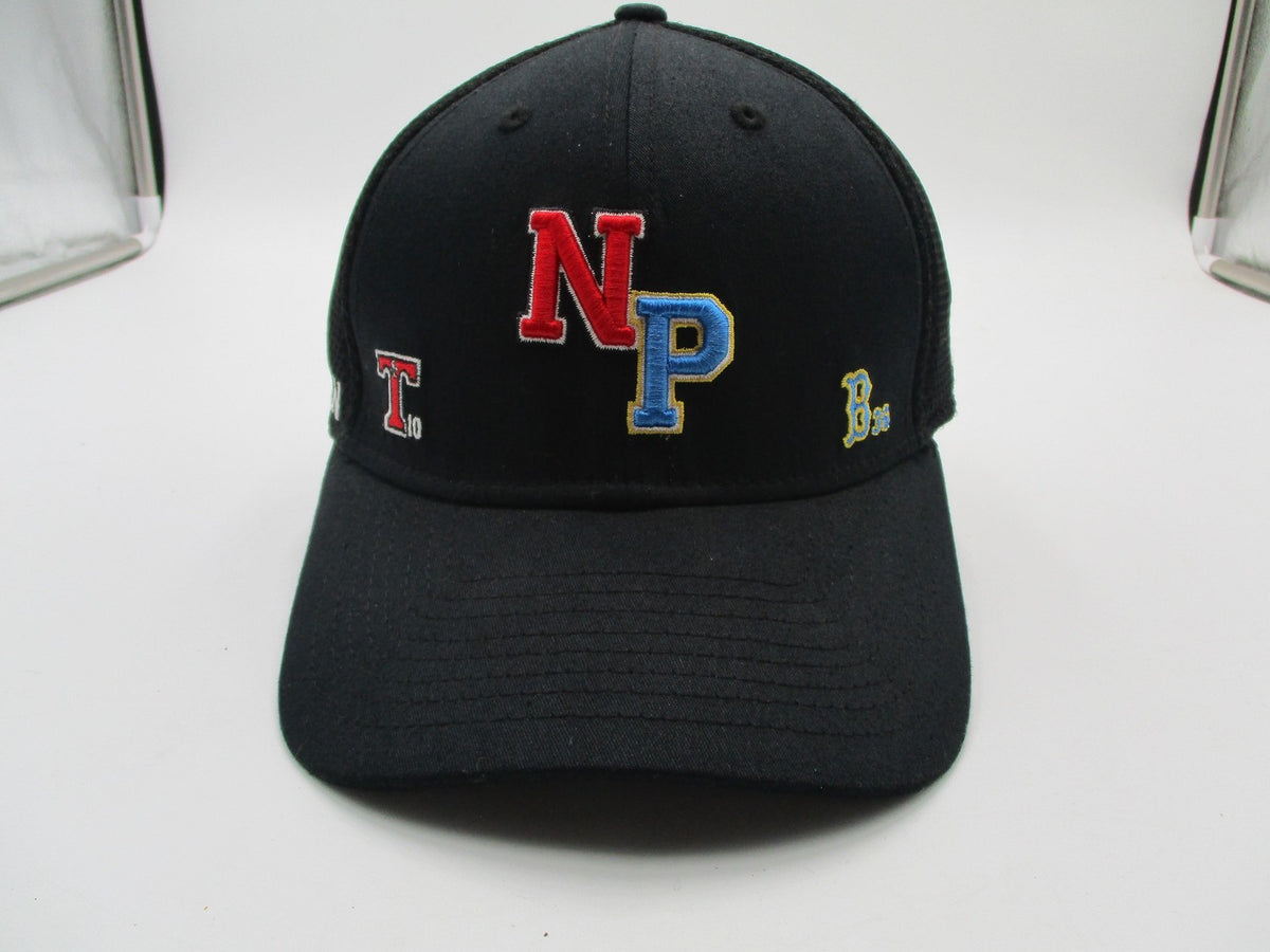 New Era Hat Cap Fitted Mens Large Black NP Pacman 39THIRTY Mesh Nick Pasquale0