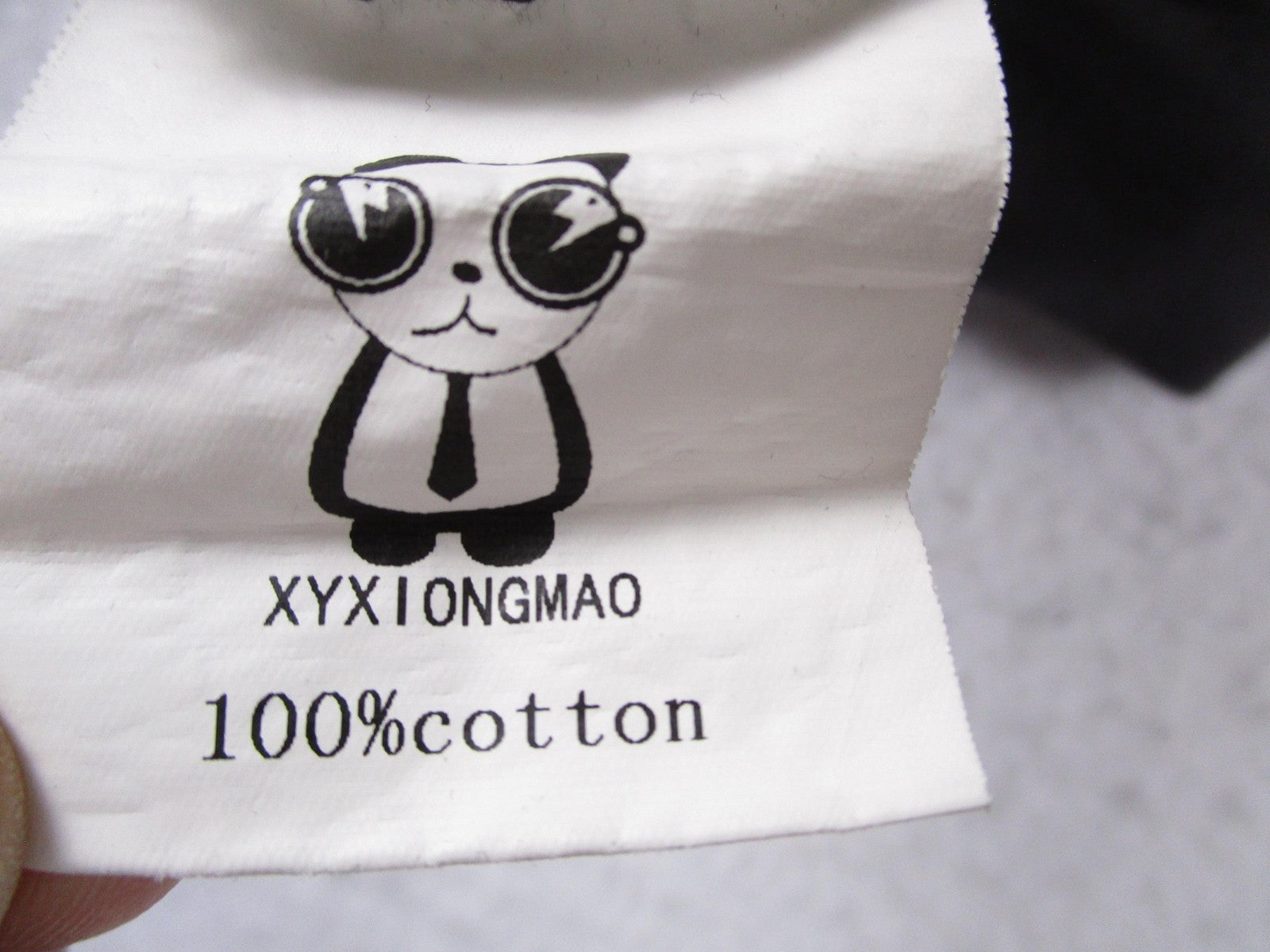 XYXIONGMAO Shirt Mens Large Black Hooded Tide All Guild Graphic Streetwear Tee7