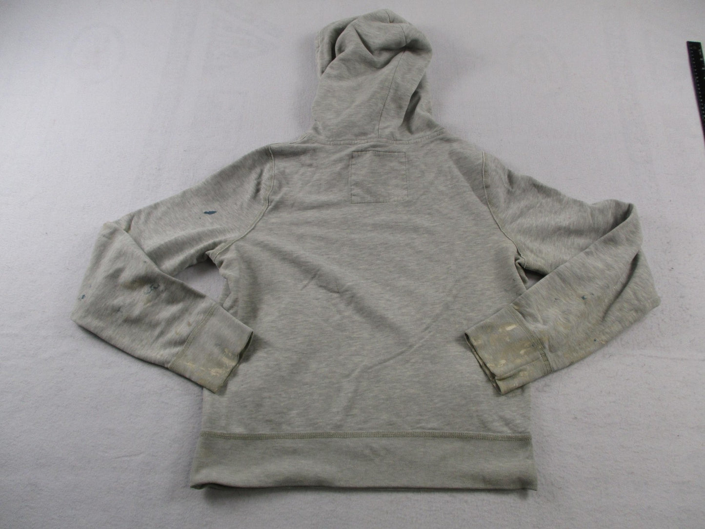 Hollister Hoodie Womens Large Gray Surf Club Graphic Pullover Fleece Sweatshirt1