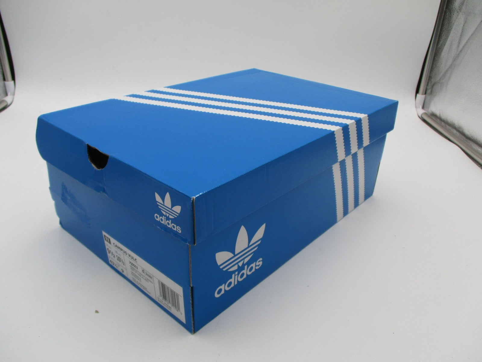 Adidas Campus Vulc Shoes Mens Size 9.5 Green White Originals Skate Suede JQ005213