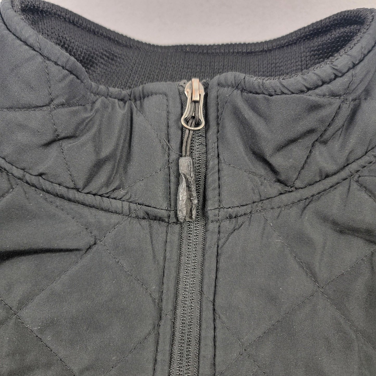 SwissTech Jacket Womens 2X Black Quilted Shoulder Full Zip Fleece Chest Pocket3