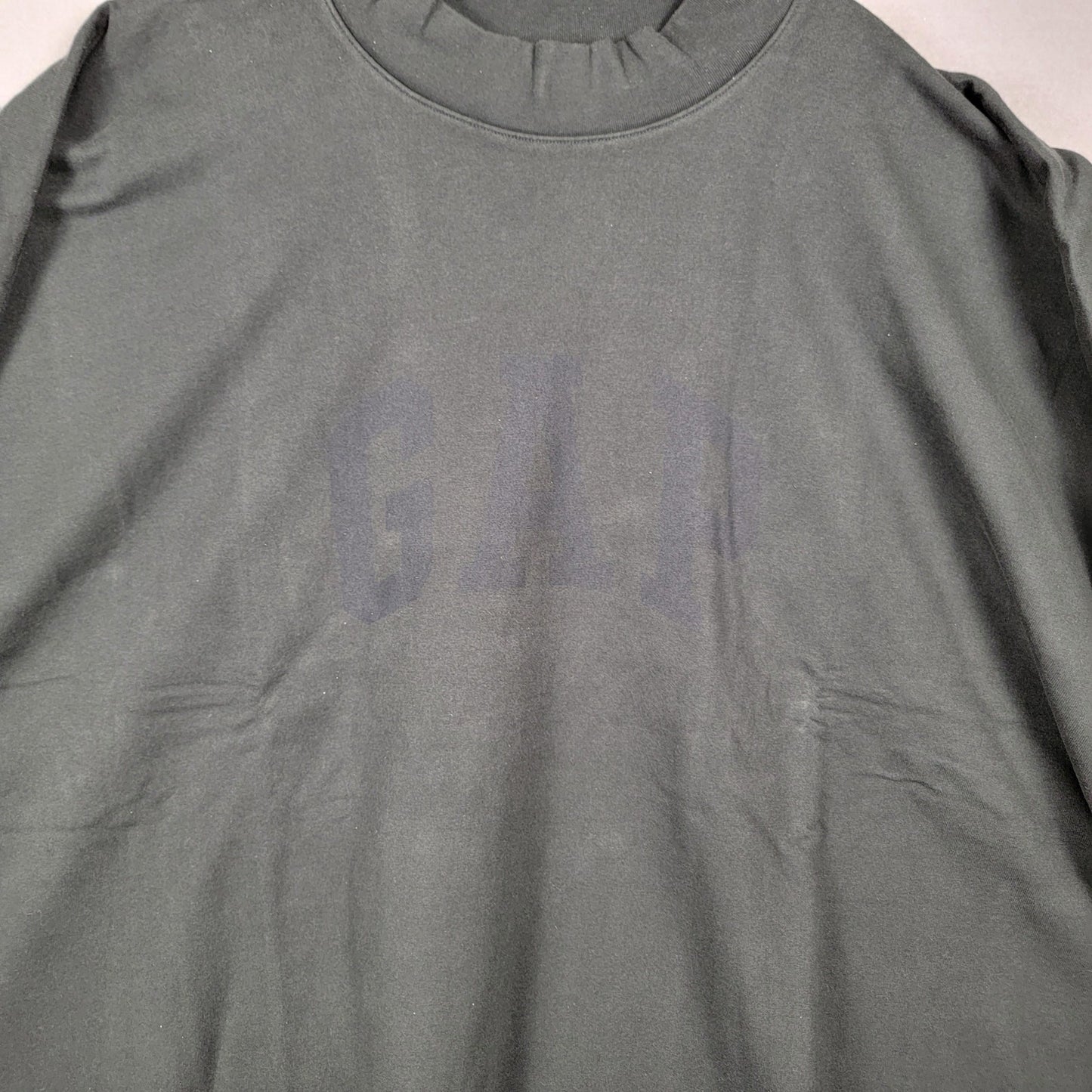 YEEZY x GAP Balenciaga 78 Crop Dove Black Top  2XL2