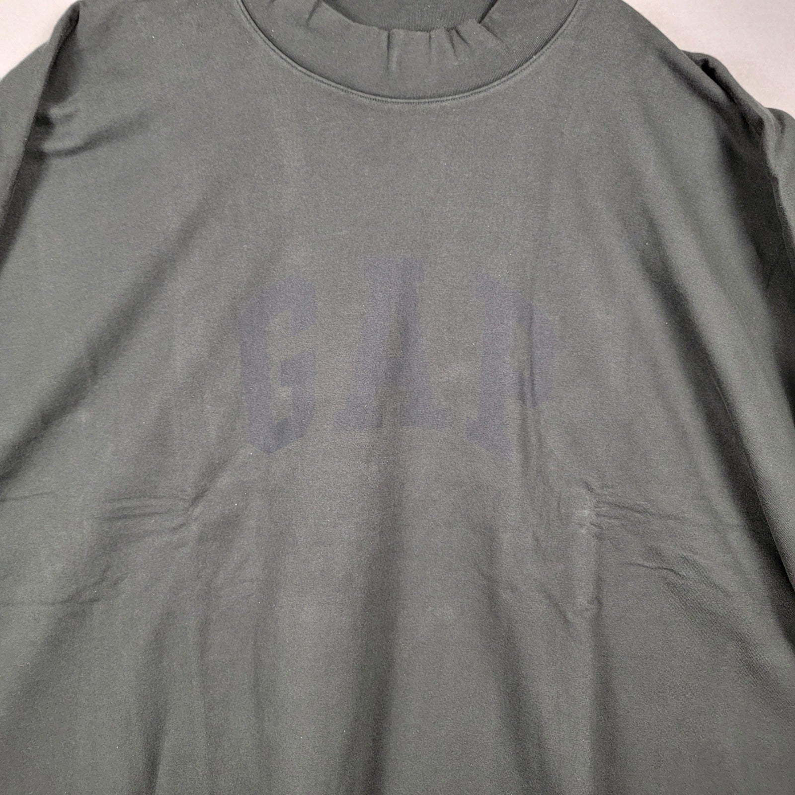 YEEZY x GAP Balenciaga 78 Crop Dove Black Top  2XL2