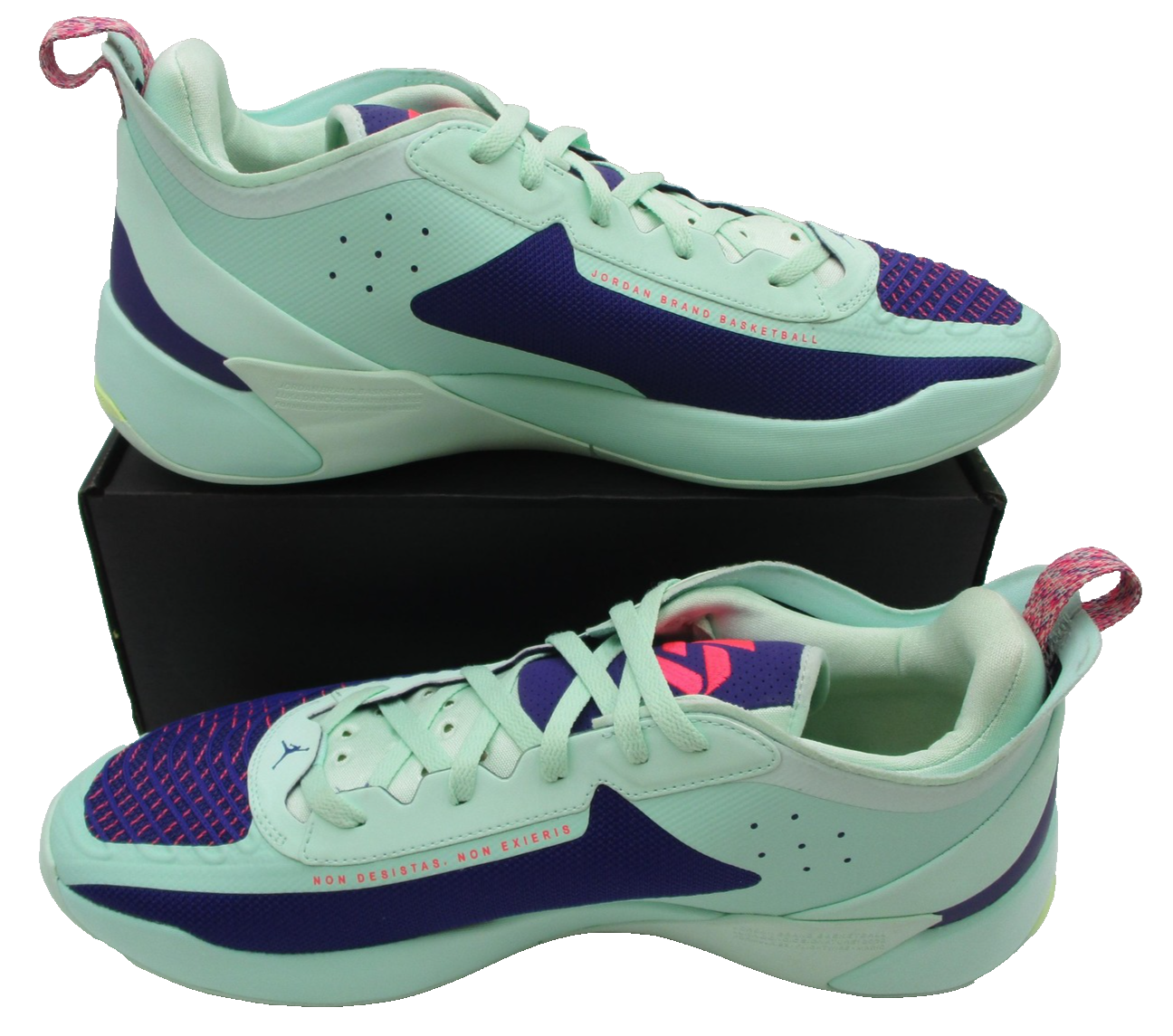 Jordan Luka 1 Shoes Mens Size 15 Green Purple Basketball Sneakers DN1772-305 1T13