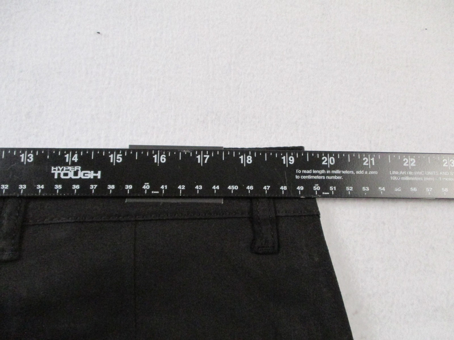 Clsc Pants Mens 38x32 Black Chino Stretch Straight Leg Twill Casual 14547