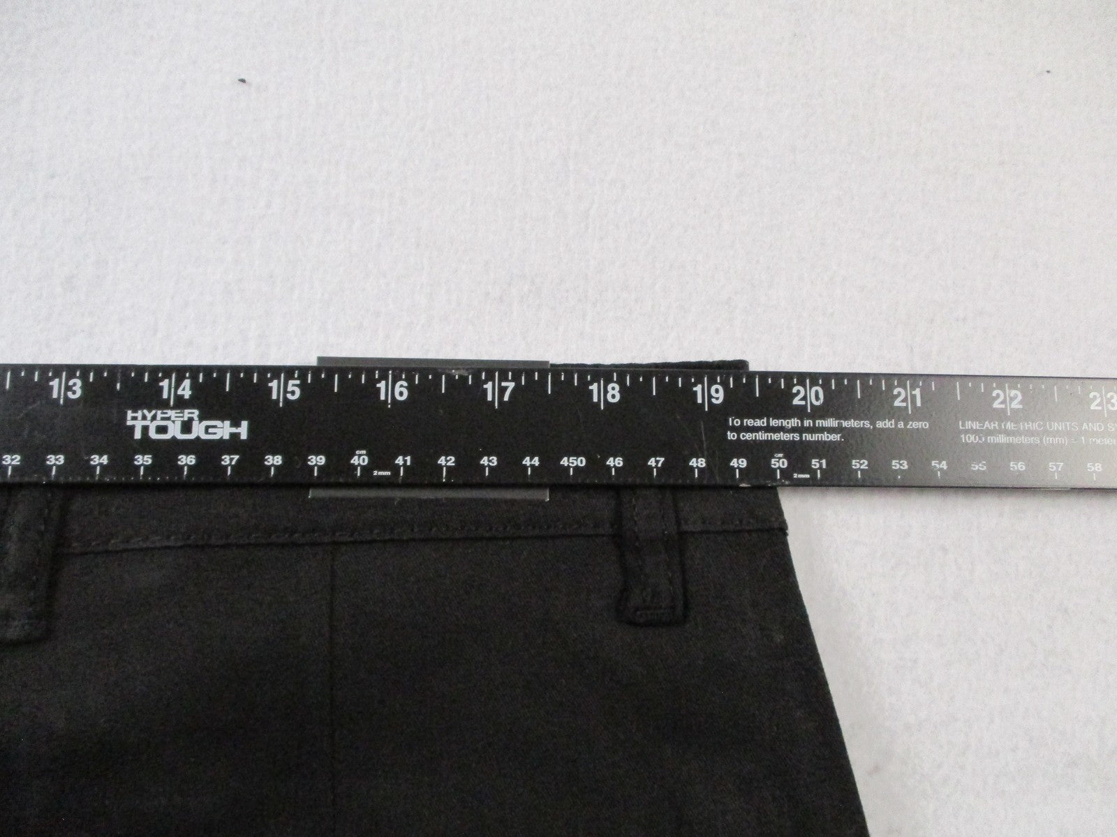 Clsc Pants Mens 38x32 Black Chino Stretch Straight Leg Twill Casual 14547