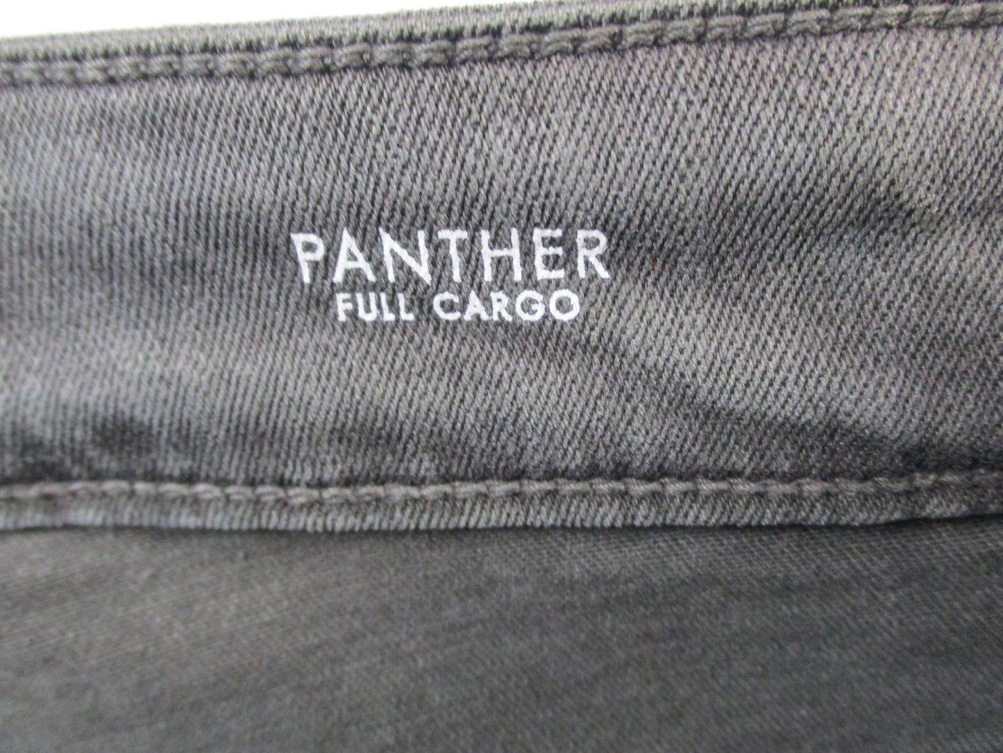 Fidelity Denim Panther Full Cargo Jeans Womens 26 Deep Sage Green Made USA 14614