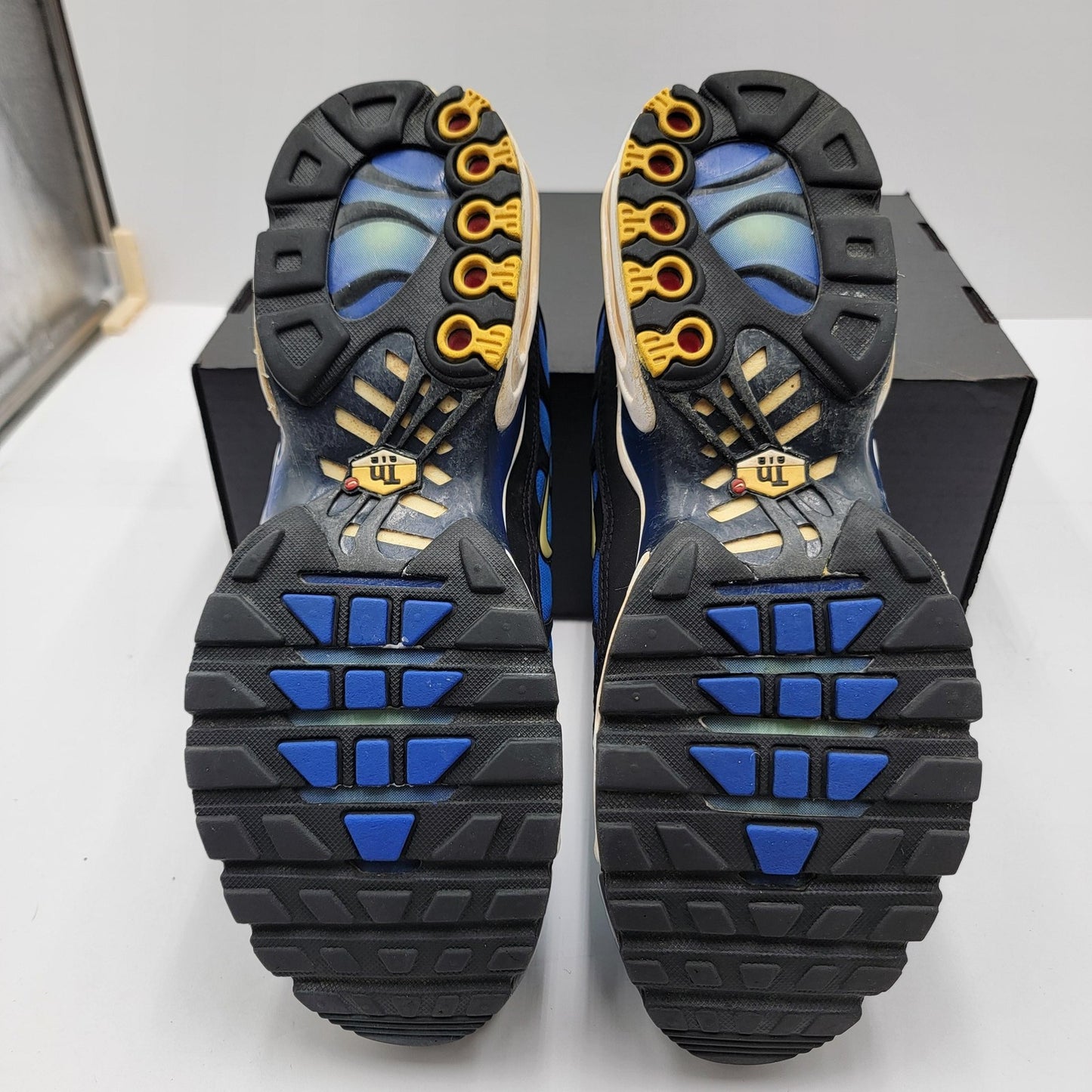Nike Air Max Plus Tn Mens Size 11 Blue Black OG Hyper Blue 2018 BQ4629003