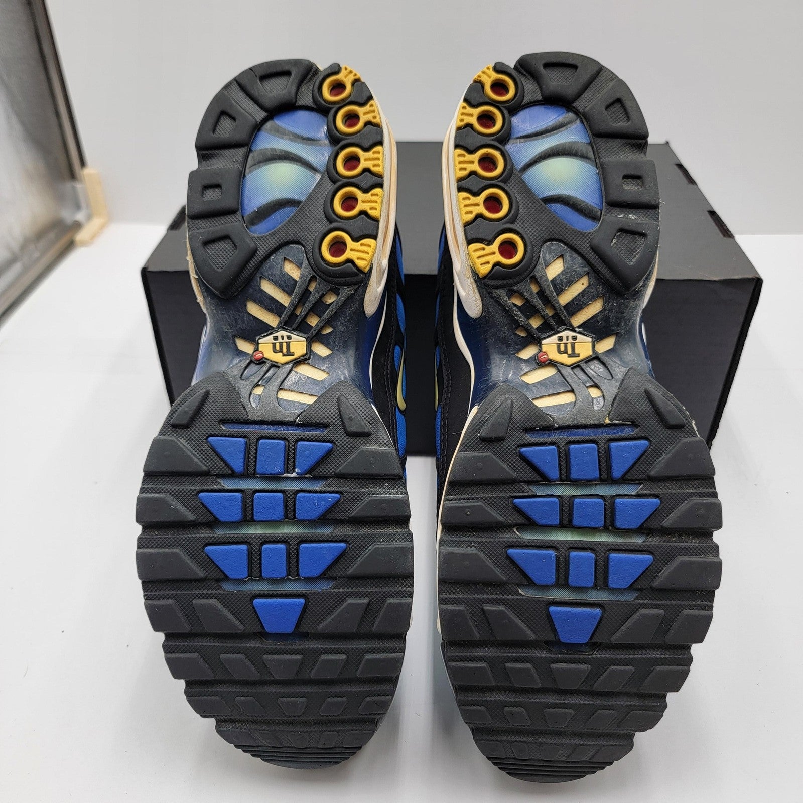 Nike Air Max Plus Tn Mens Size 11 Blue Black OG Hyper Blue 2018 BQ4629003